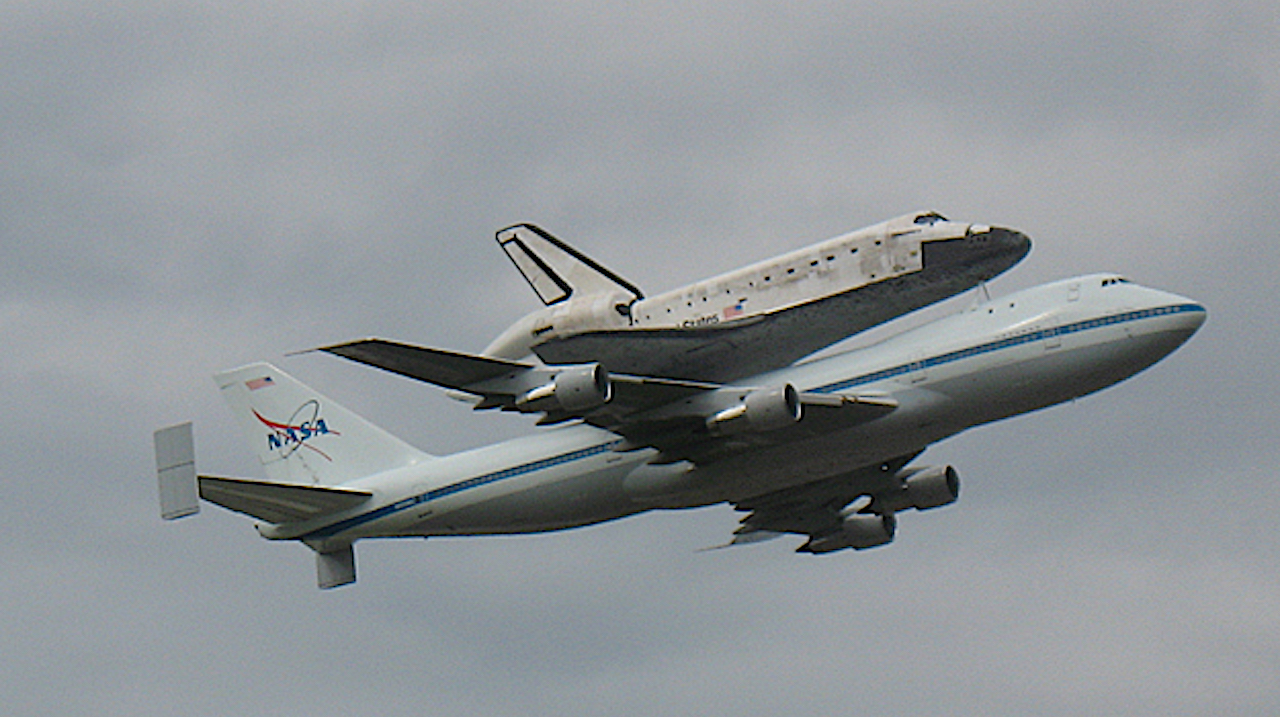 Space Shuttle Discovery: Old Friend, New Neighbor