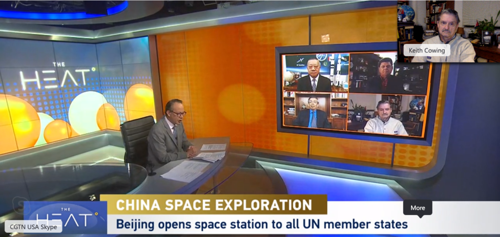 NASAWatch on CGTN: A New Module For China’s Space Station