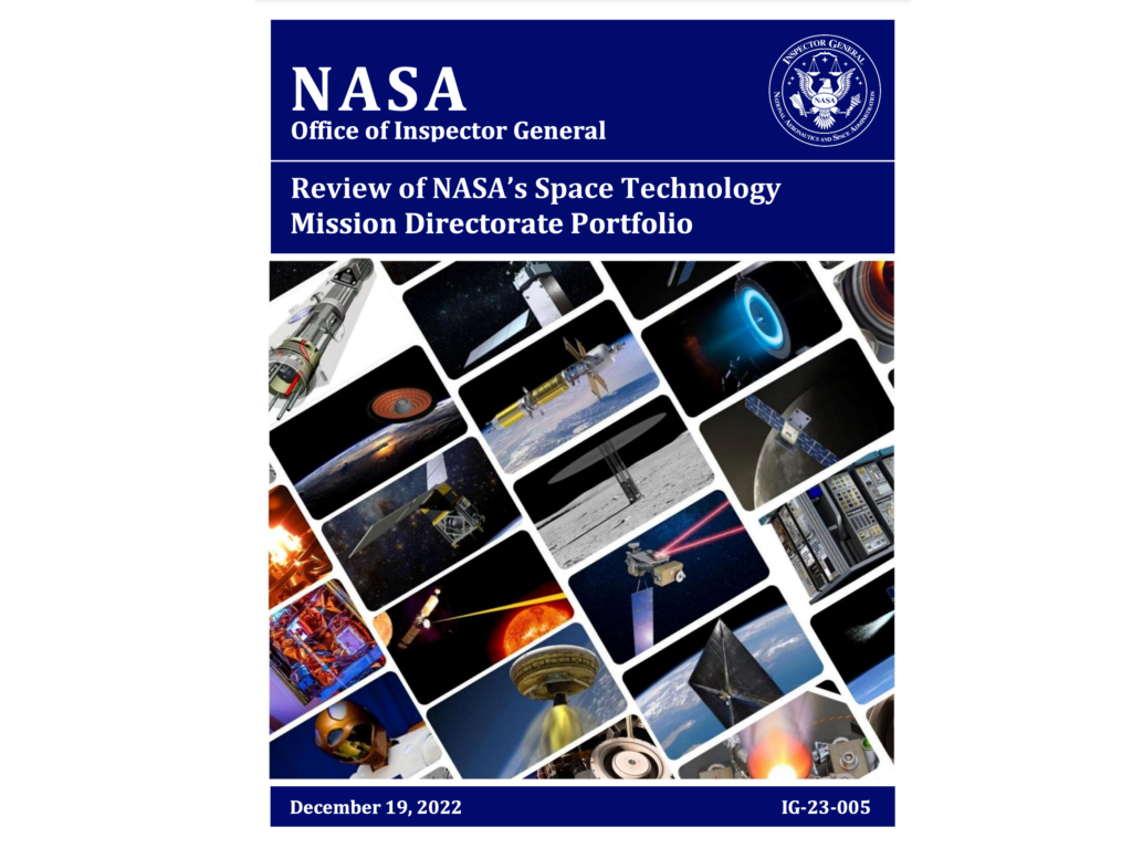 OIG Review of NASA STMD Portfolio