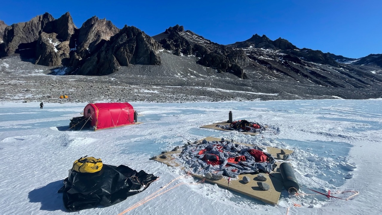 More Bad Weather At Lake Untersee, Antarctica