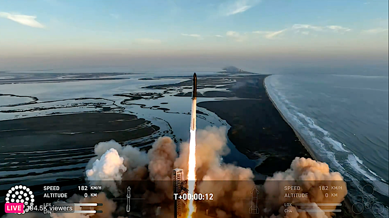 SpaceX Starship Test Flight Ends Early But Major Milestones Were Accomplished