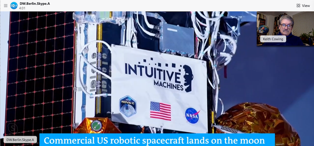 IM-1 Lands On The Moon