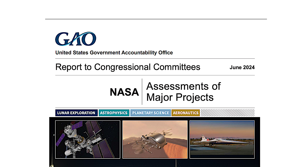 GAO Report: NASA: Assessments of Major Projects