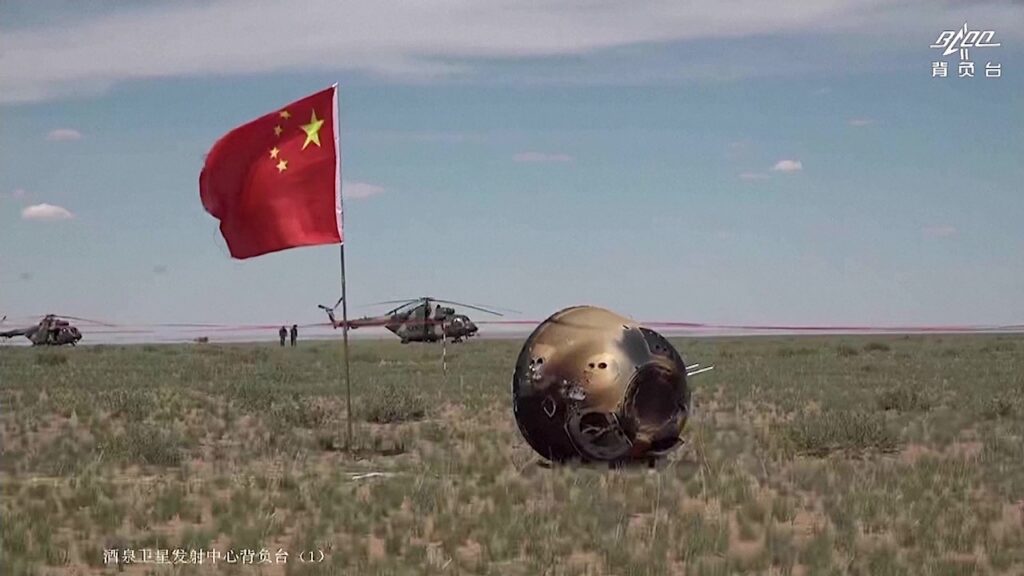 NASAWatch on CGTN: Chang’e-6 Returns