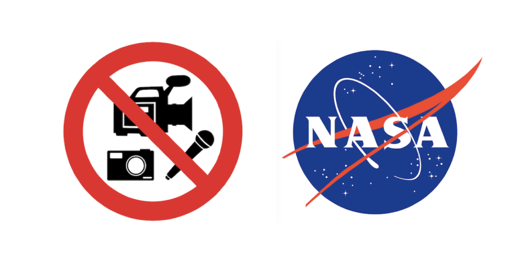 Paying For NASA Access – No Media Allowed