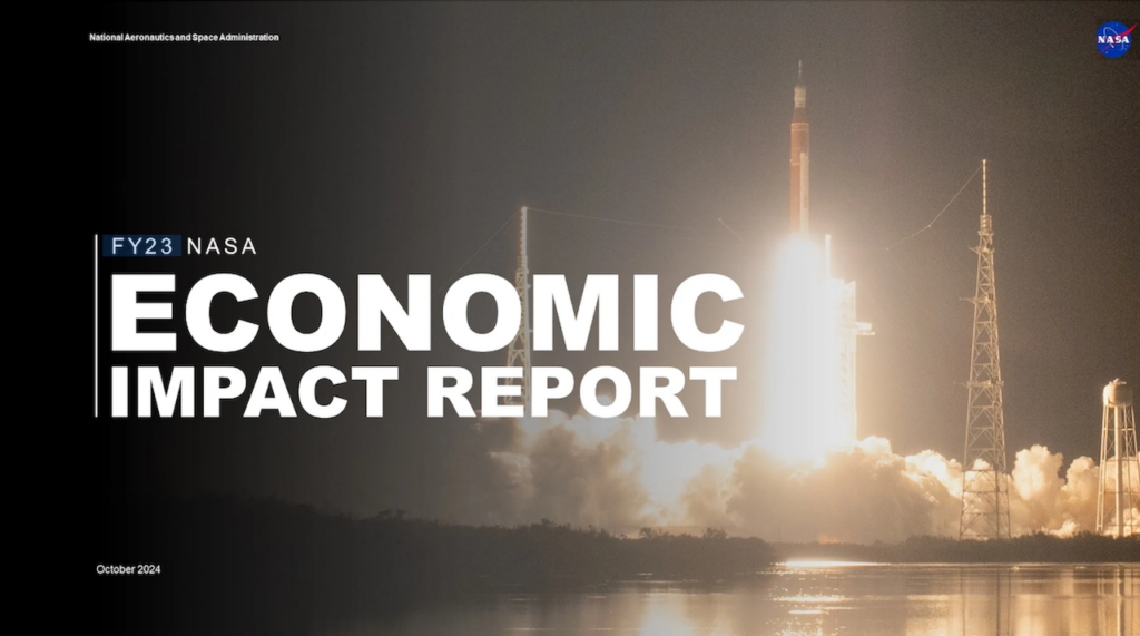 A Nice NASA Economic Impact Report By / For Wonks