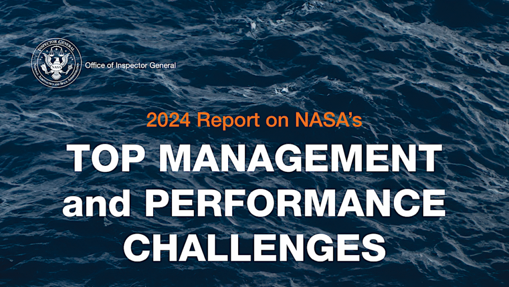 OIG: NASA’s Top Management And Performance Challenges