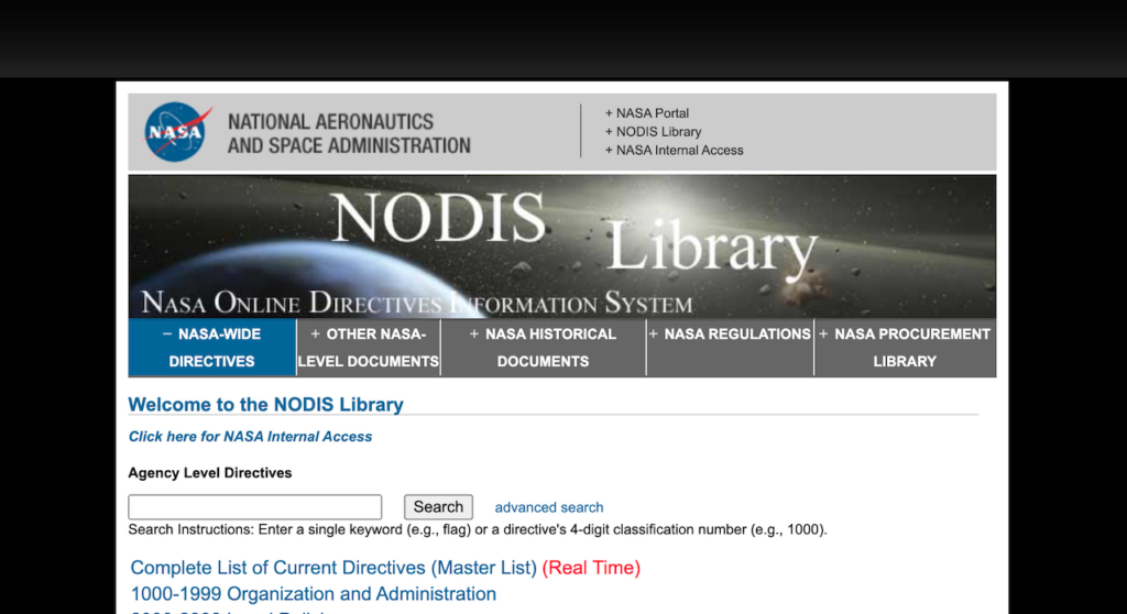 Someone Is Trying to Erase NASA’s Directives. Oops. We Have Them All.