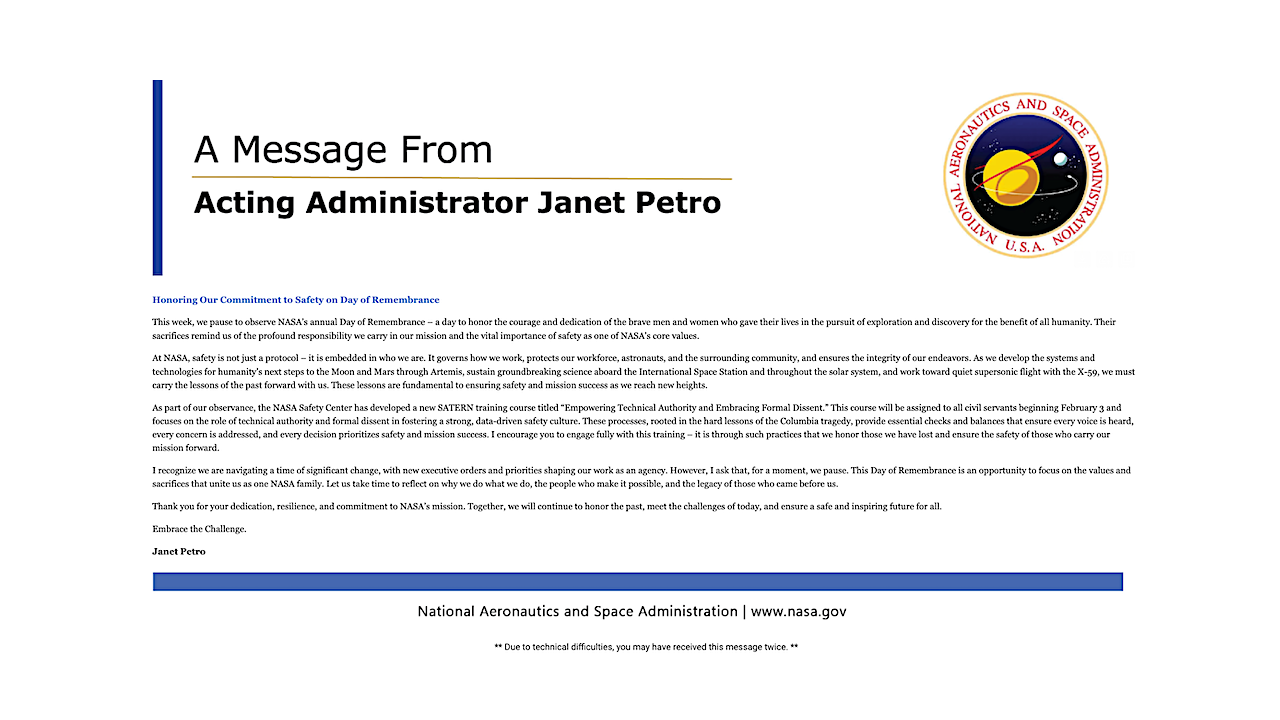 Janet Petro: Honoring Our Commitment to Safety on Day of Remembrance
