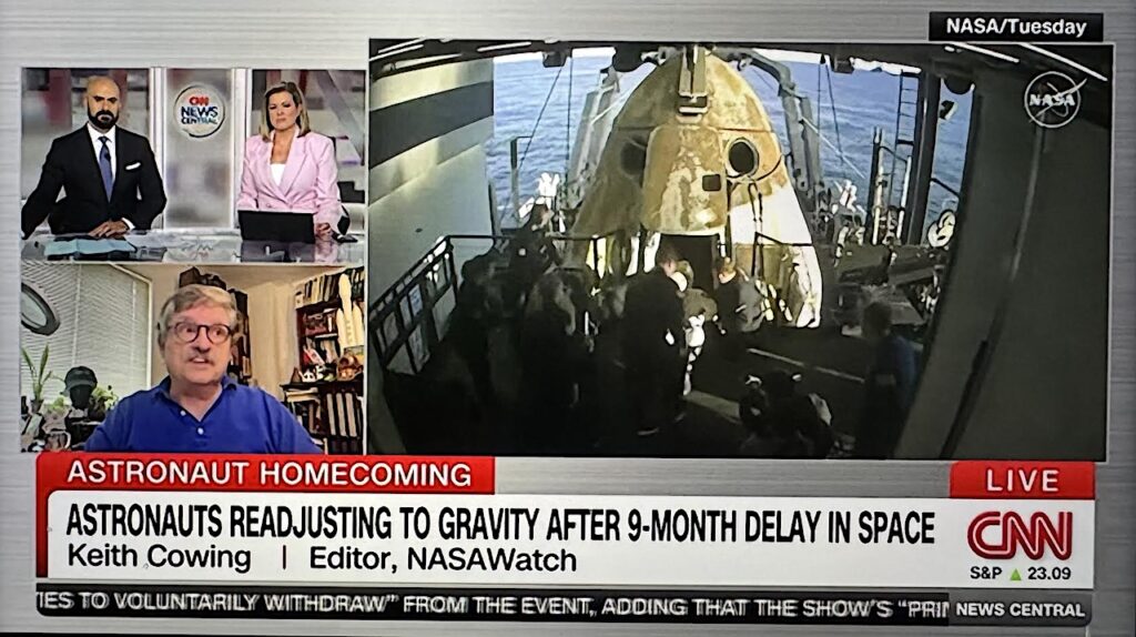 NASAWatch on CNN: Crew 9