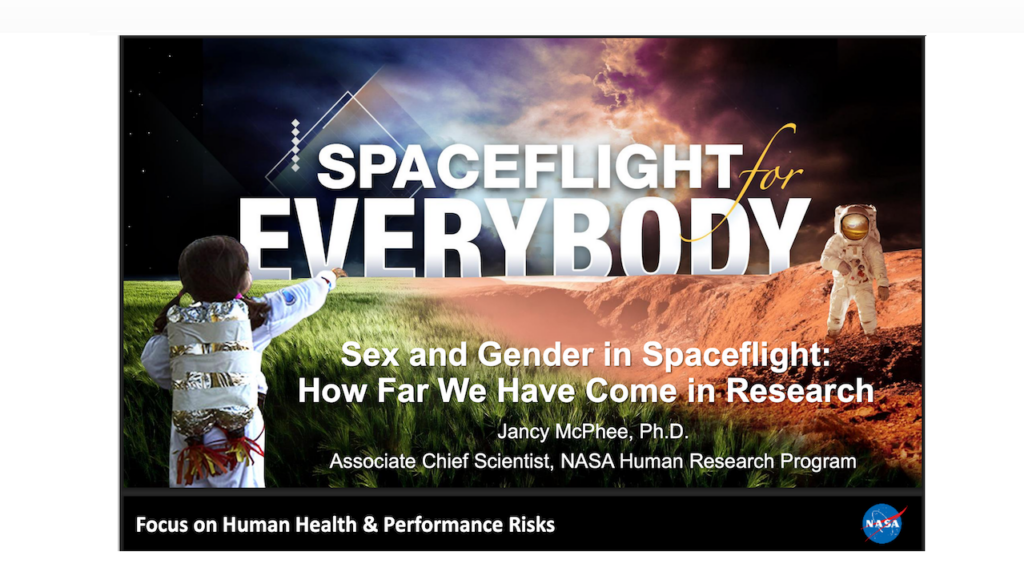 Erasing Women’s Health Studies – In Space?