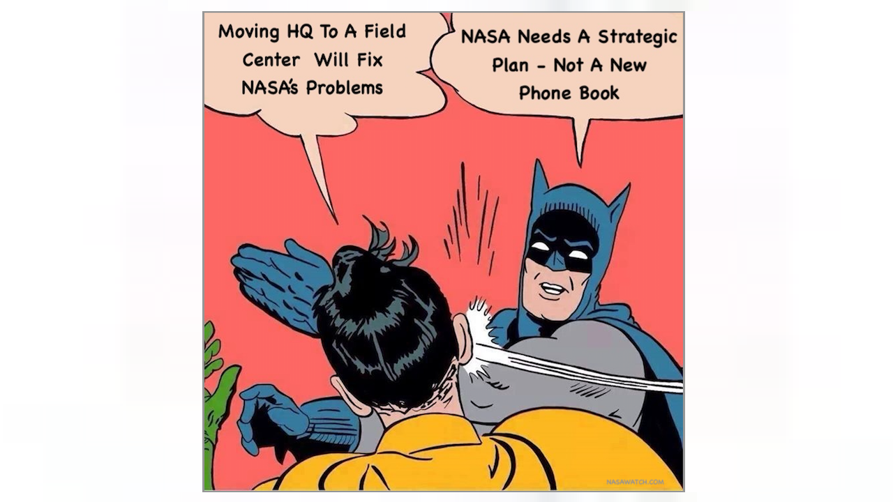 Moving NASA Headquarters Will Fix Nothing