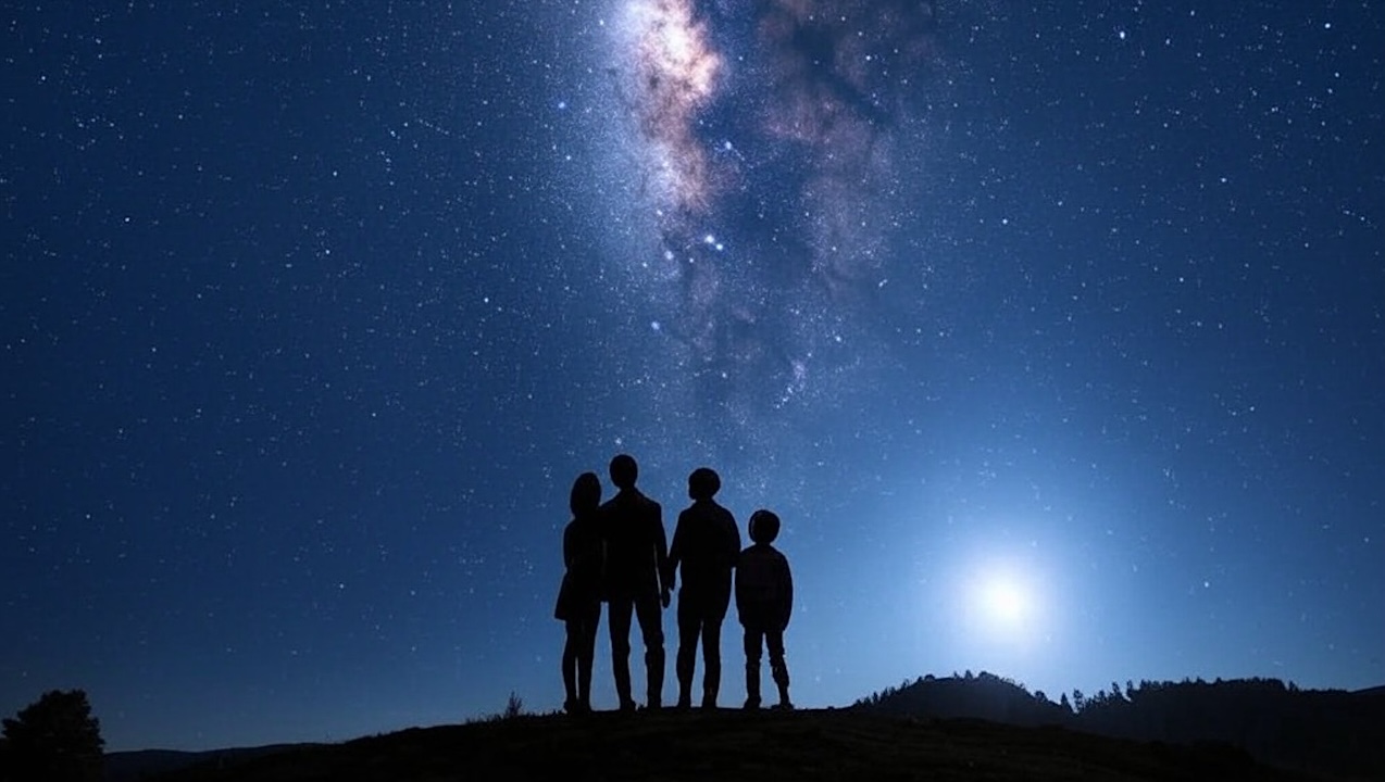 Look Up At The Sky Once In A While