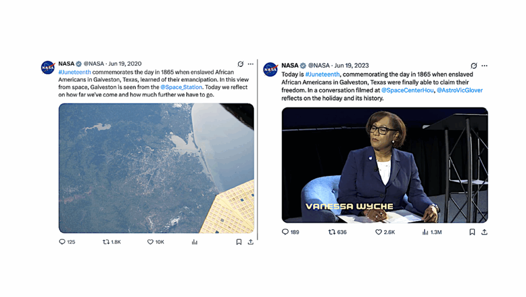 NASA Ignored Juneteenth This Year