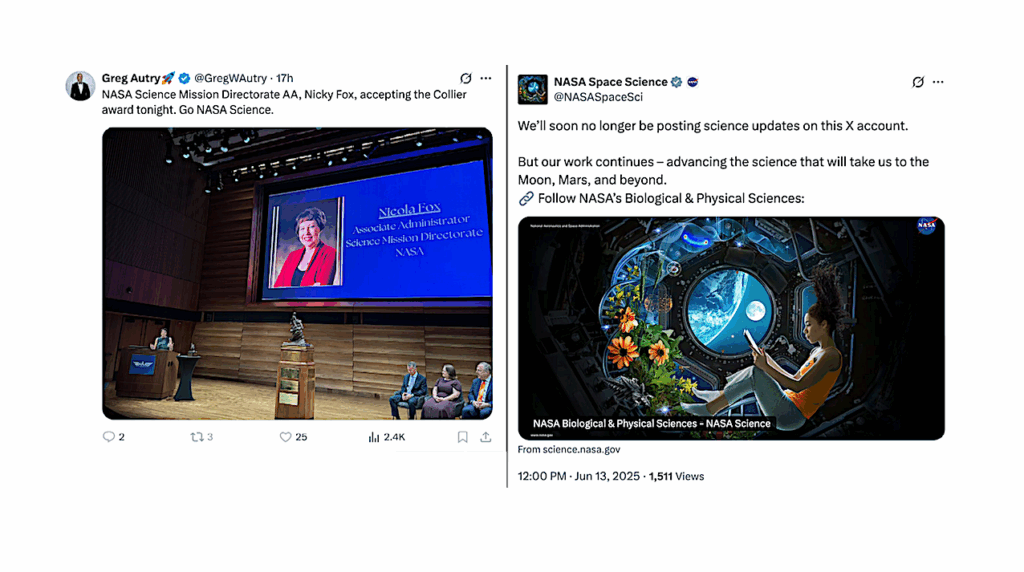 Double Speak About NASA Science