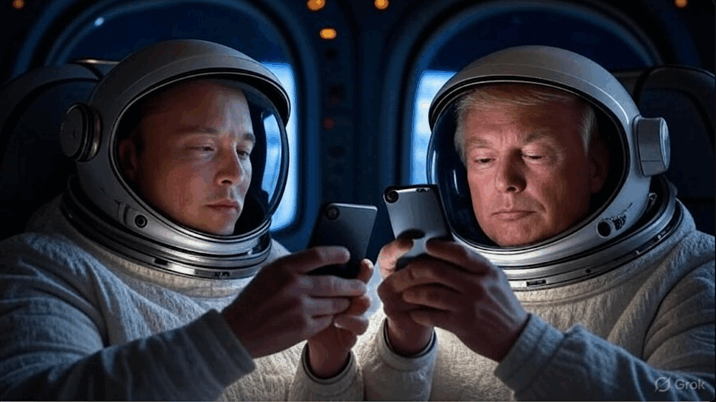 NASAWatch on TV: Musk Vs Trump Update