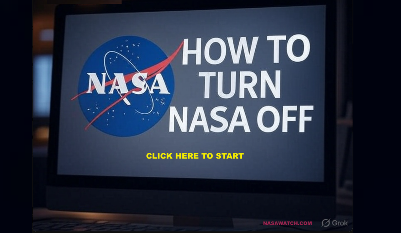 NASA Memo: Orderly Shutdown Activities