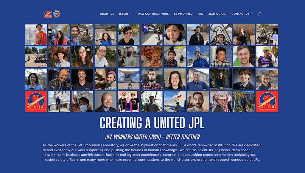 Is JPL Anti-Union?