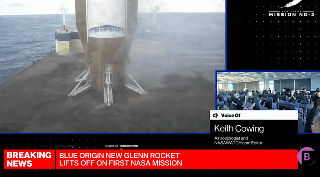 Blue Origin’s New Glenn Soars