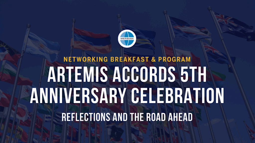 Artemis Accords Five-Year Anniversary Celebration 🖖