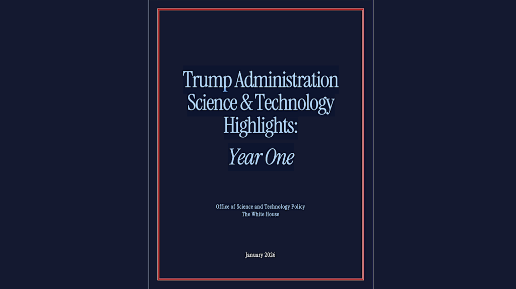 Space Section of OSTP Science & Technology Highlights Report