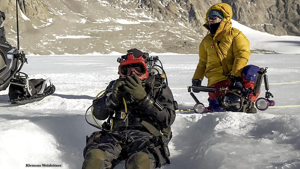 Diving Under The Ice At Lake Untersee To Do Astrobiology