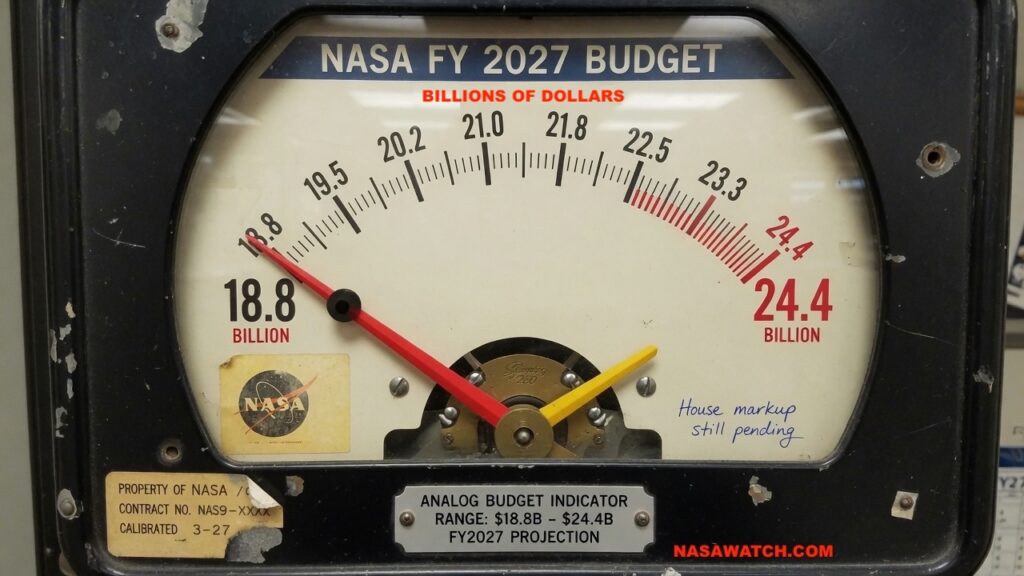NASA FY 2027 Budget Rodeo