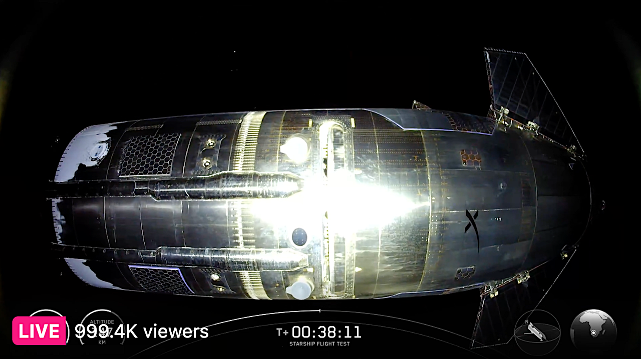 Starship V 3.0 First Flight